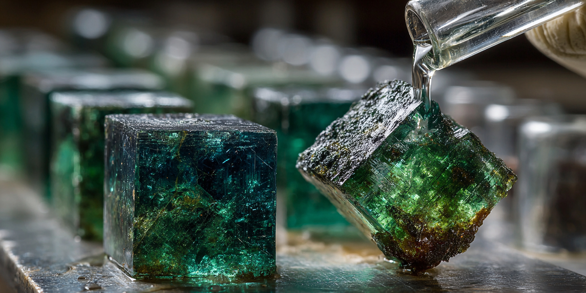 Химические свойства изумрудов